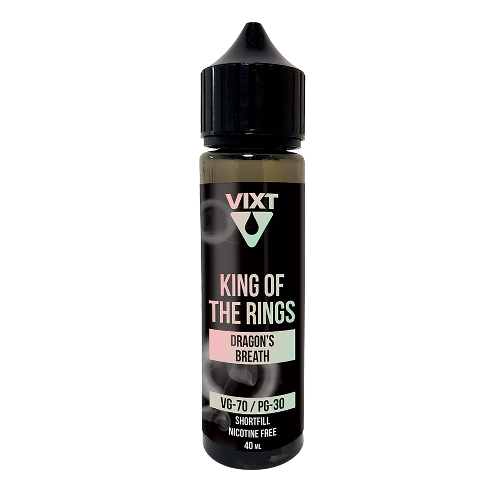 VIXT King of the Rings Dragon's Breath 40ml Vape juice – Vixt