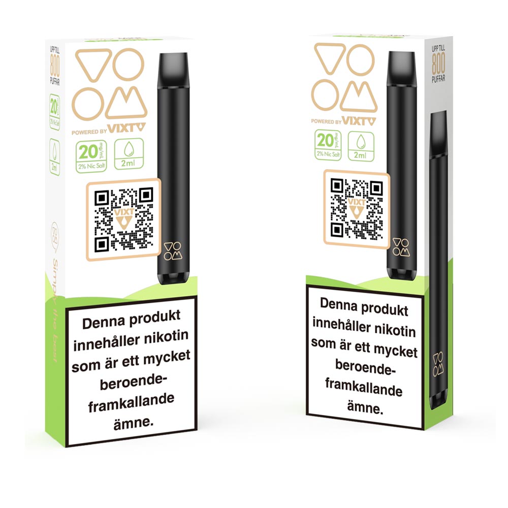 VOOM Mini Ice Apple - Disposable E-cigarette  Vixt