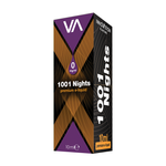 Innovation 1001 Nights vape juice tobacco flavour. Box black and purple 0 mg/ml