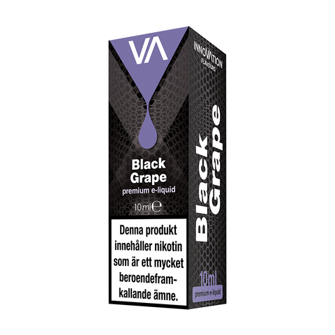 Innovation Black Grape 10 ml vape juice. Grape flavour a little bit different from other fruit taste