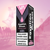 Innovation Egyptian Dream 10 ml e juice is a mild aroma of sweet American tobacco dried in the sun with a caramel aftertaste. 
