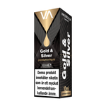 Innovation Gold and Silver 10 ml vape juice. A strong flavour of traditional English tobacco and black tea aftertaste. 