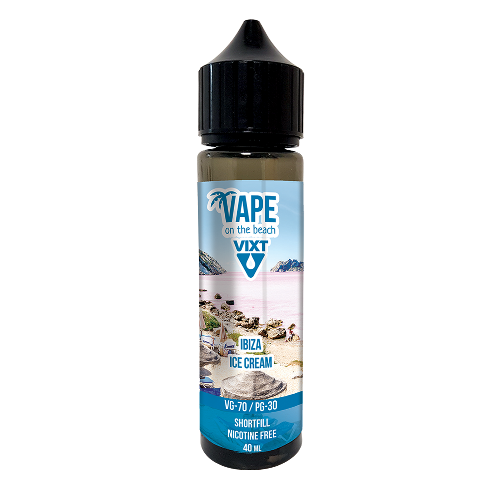 Vixt Beach Ibiza Ice Cream 40ml Vape juice Vixt Beach Ibiza Ice Cream 40ml Vape juice