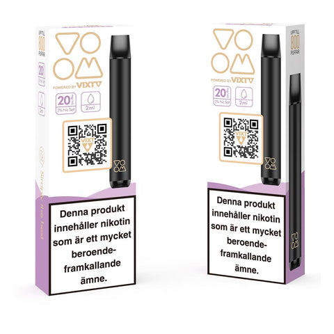 VOOM Mini Ice Grape - Disposable E-cigarette